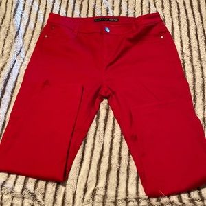 Women’s Red Jeggings